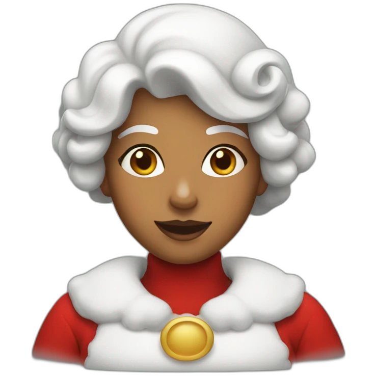 mrs claus emoji