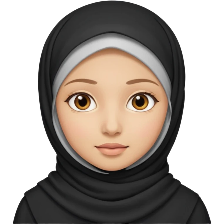 Эта девушка в хиджабе emoji