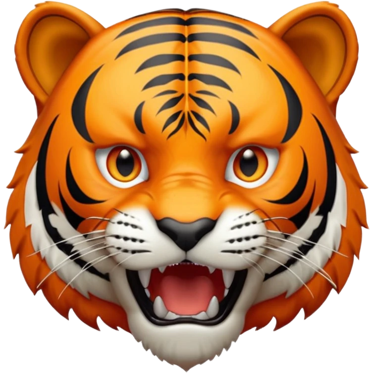 tiger roaring emoji