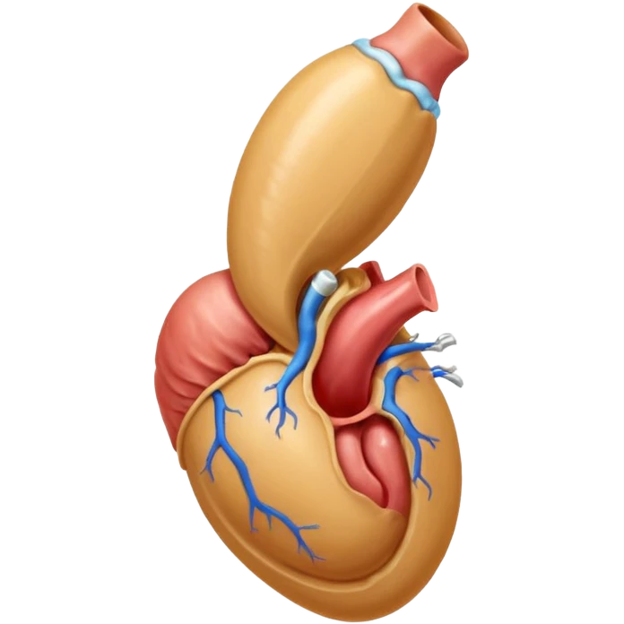 Veiny tan-colored male reproductive organ entering a moist vagina with parted lips emoji