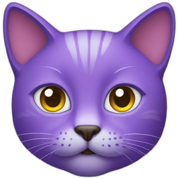 purple cat emoji