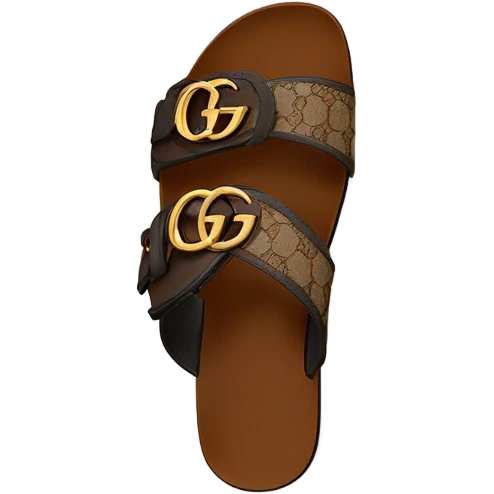 Platform Gucci sandals brown  emoji