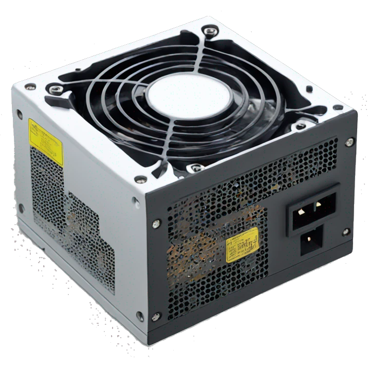 Black modular pc power supply emoji