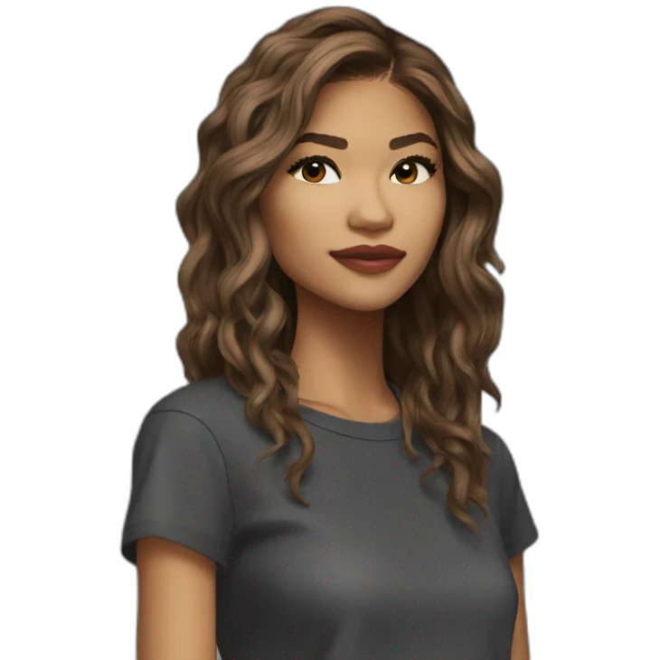 Zendaya cool emoji