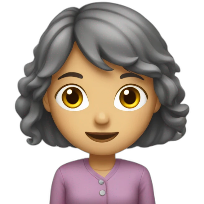 Fille qui cours emoji