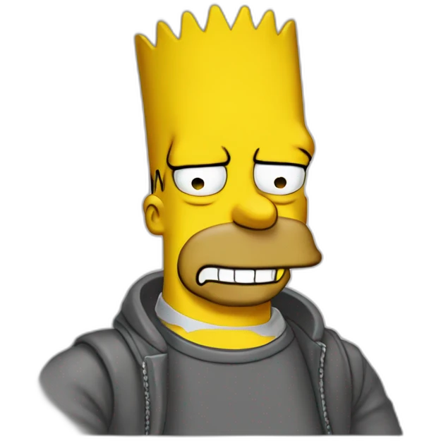 simpson bart emoji