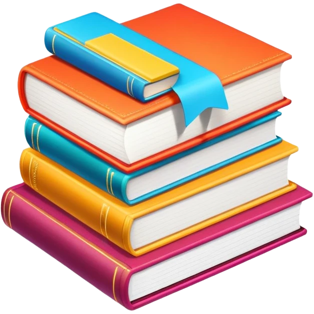 Colorful book  emoji