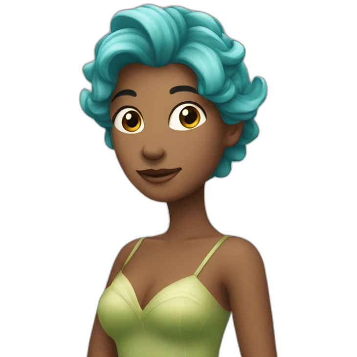 Fée avec queue de sirène emoji