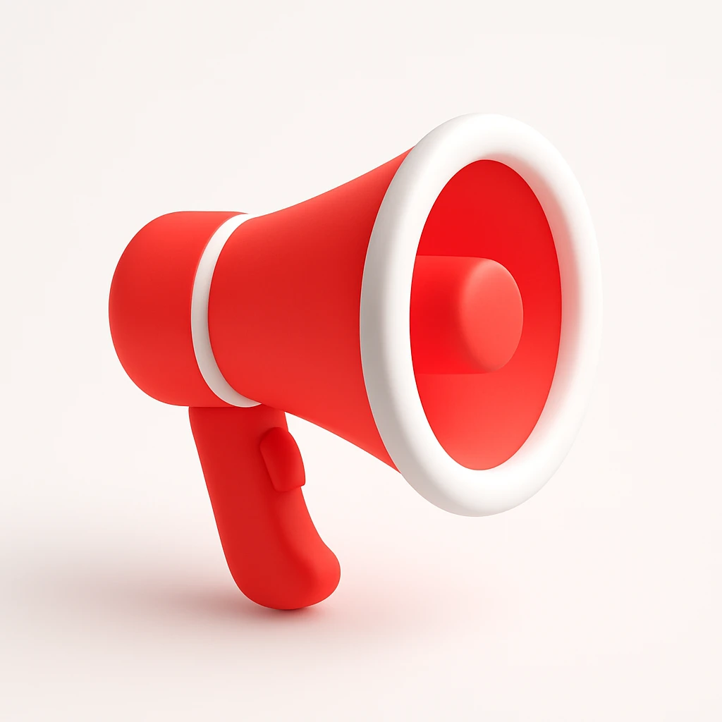 megaphone emoji