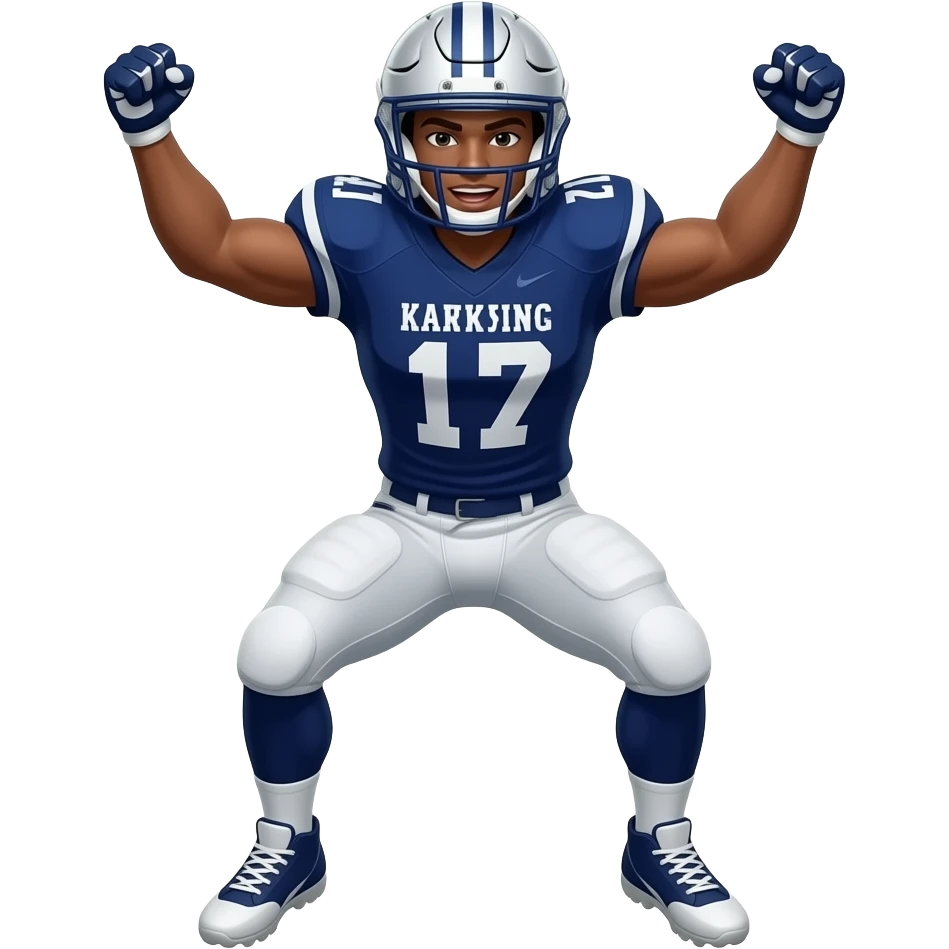 football knee slide celebration emoji