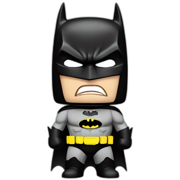 Batman angry emoji