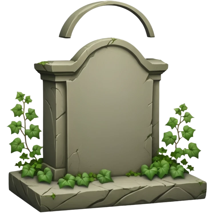 Create a graveyard and write 2020 emoji
