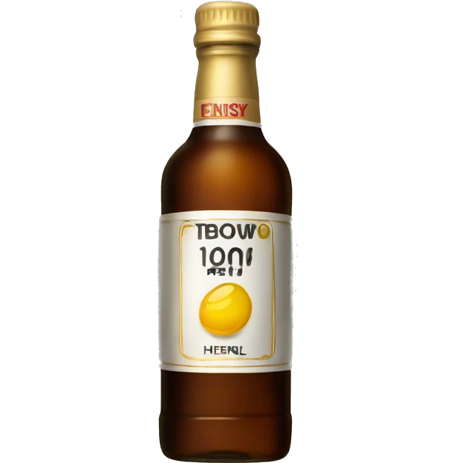 One Hennesy bottle emoji