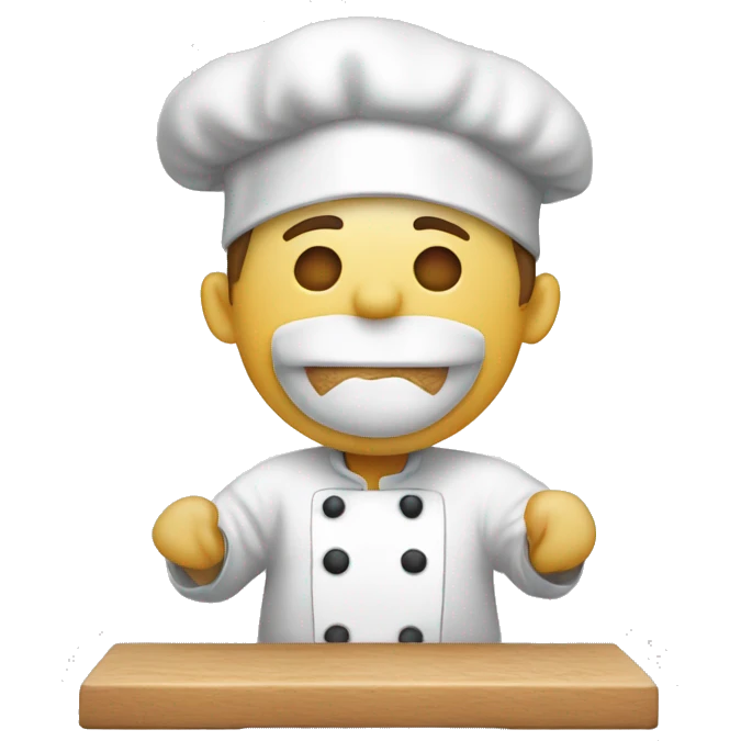A chef doing a chefs kiss￼ emoji