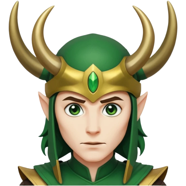 comic book style loki emoji