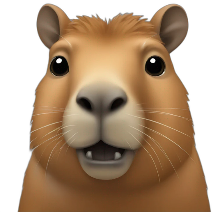 Capibara emoji