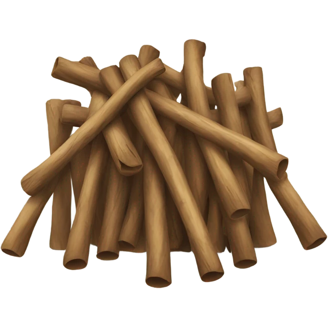 A bundle of sticks bound together  emoji