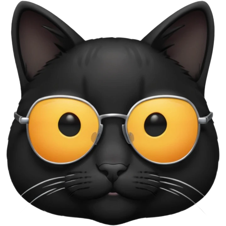Cat wearing sunglasses emoji