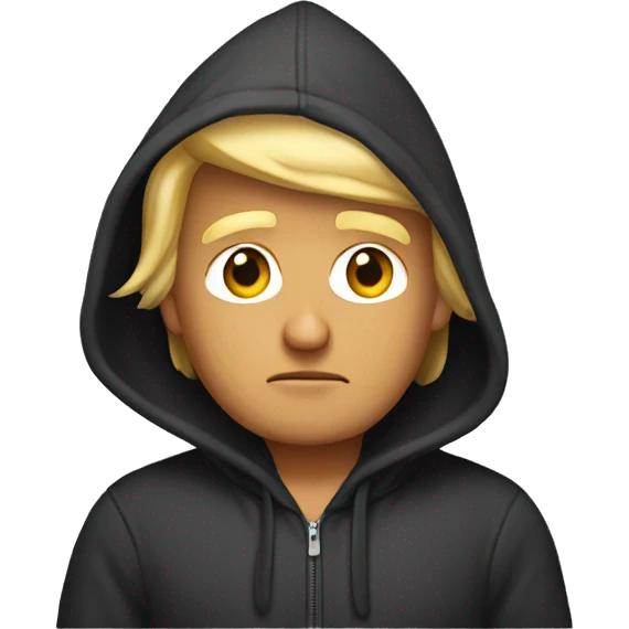 Donald trump wearing a hoodie emoji