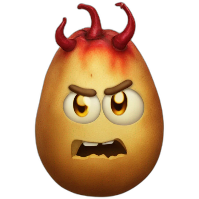 Devil potato emoji
