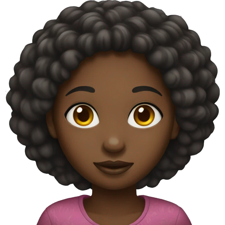african girl emoji