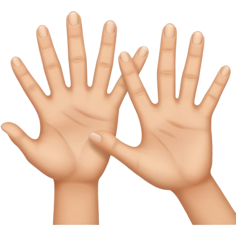 6 7 an hands moving emoji