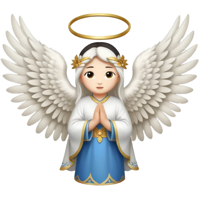 un animal ange de mongolie emoji
