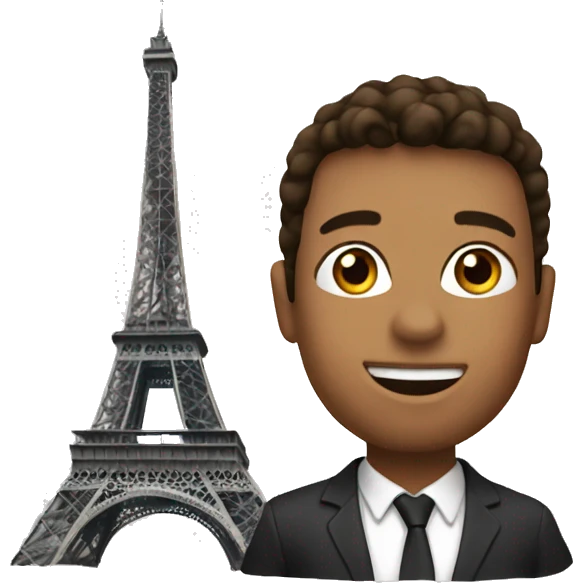 Me with Eiffel Tower  emoji