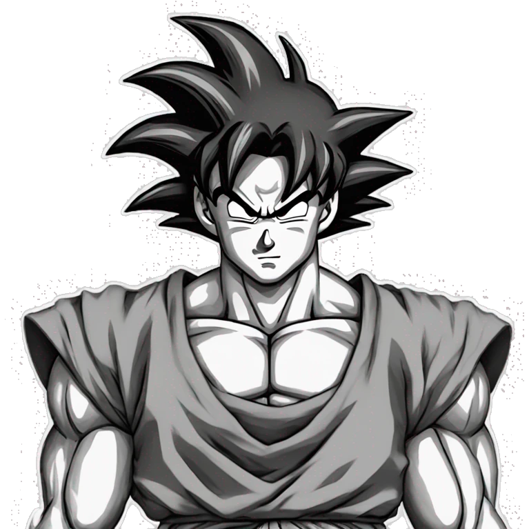 Goku False Super Sayian emoji