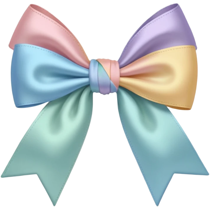 artsy bow delicate emoji