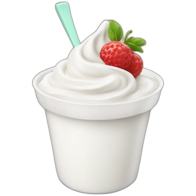 yogurt emoji