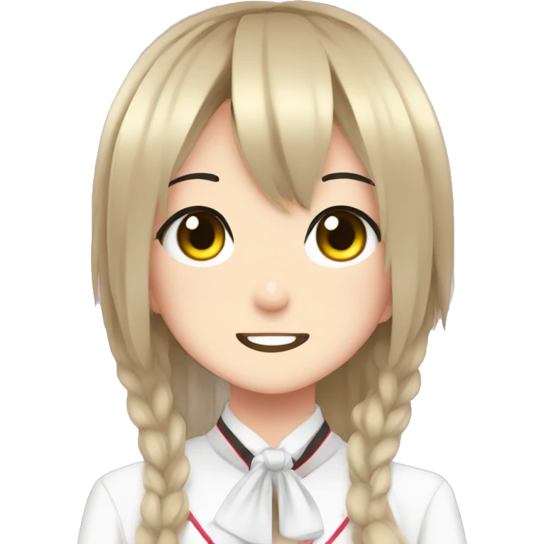 Yandere anime girl emoji