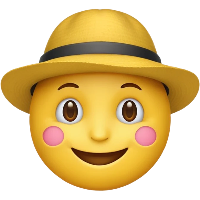 Şapkalı emoji emoji