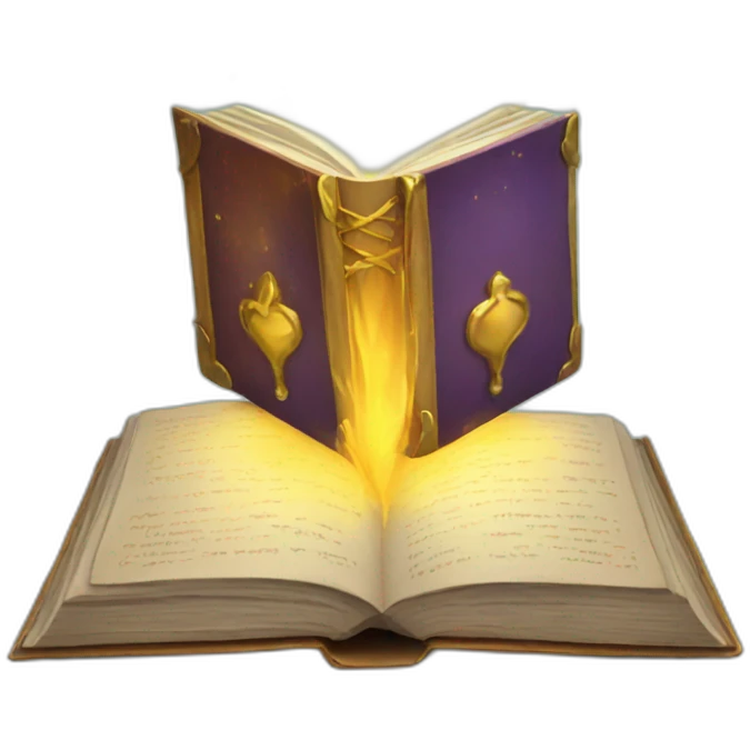 magic book emoji