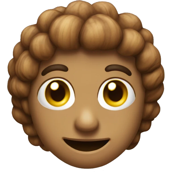 one Rarw Walnut emoji