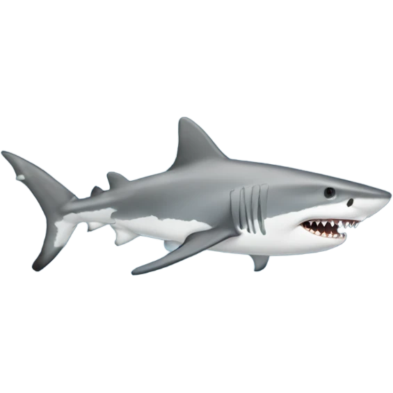 make a tiger shark emoji