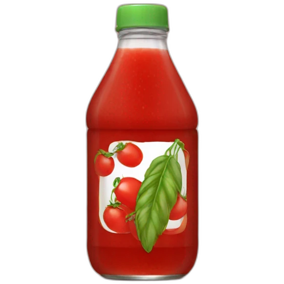 Passata bottle emoji