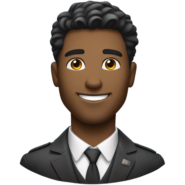 really hot guy emoji