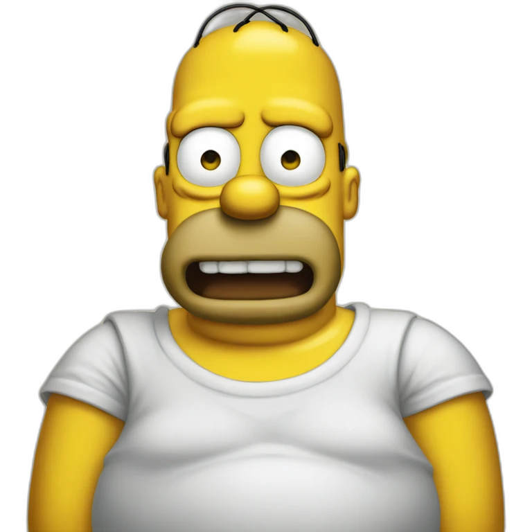 Fat Homer Simpson emoji