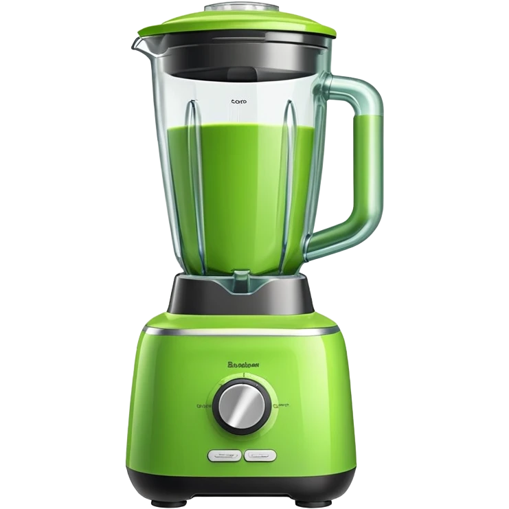 green kitchen blender emoji