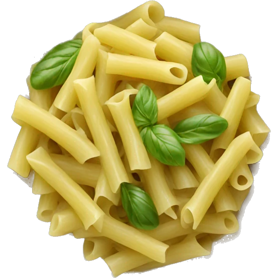 Pasta with pesto  emoji