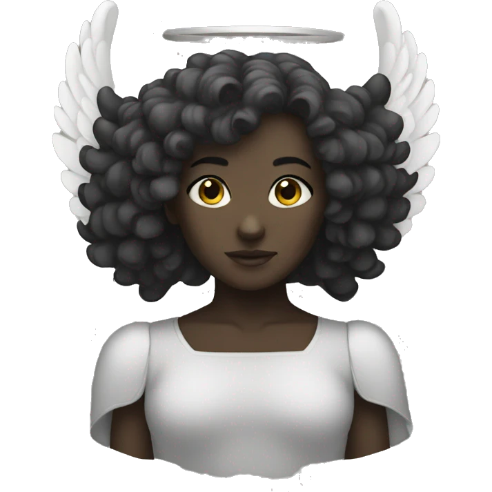 black angel emoji