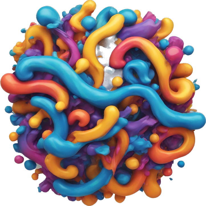 colorful abstract without artist signature emoji