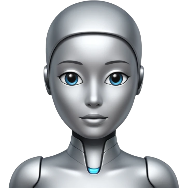 AI humanoid emoji