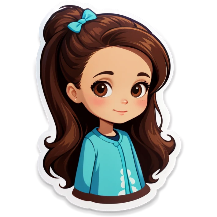Girl With Brown Haif emoji