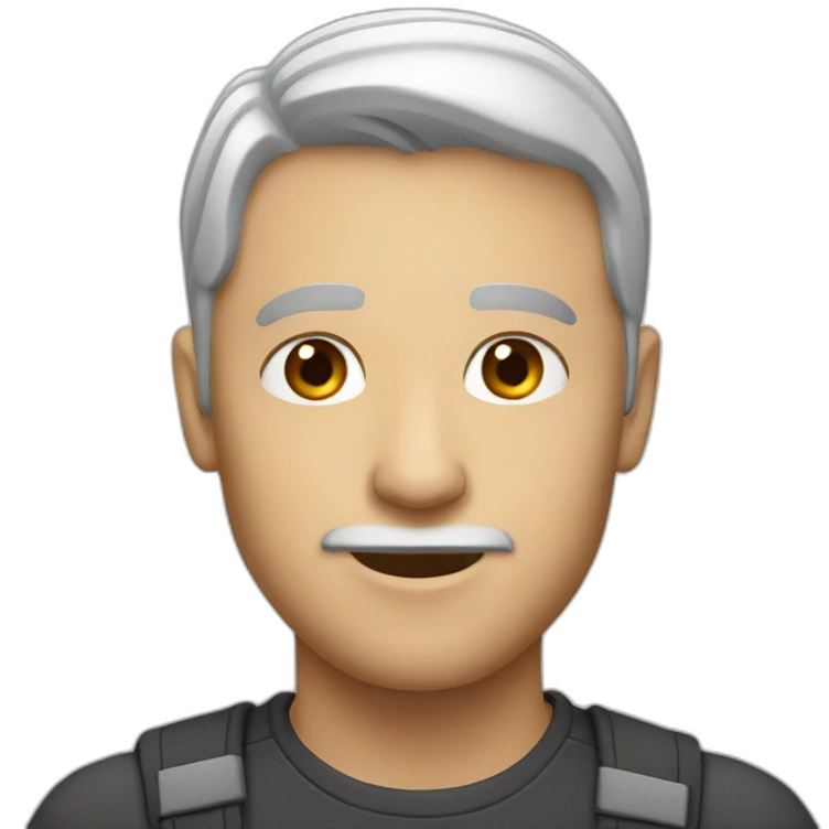 generic white male emoji