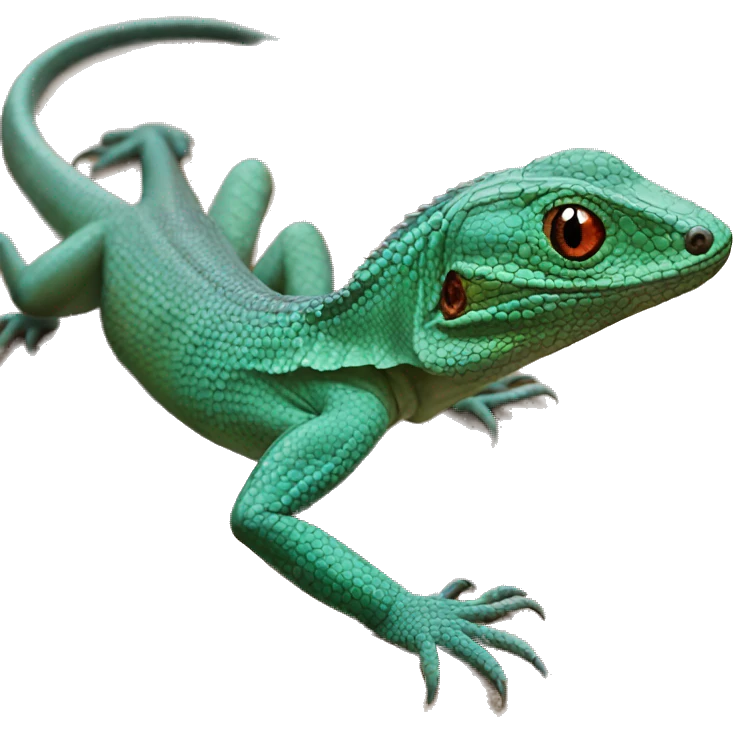 Common Puerto Rican ameiva ground lizard emoji