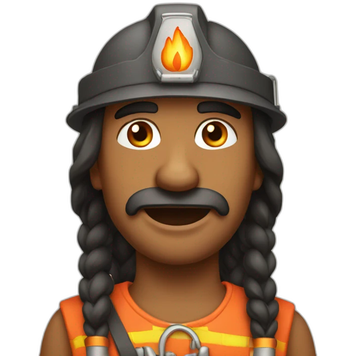 indian fire man emoji