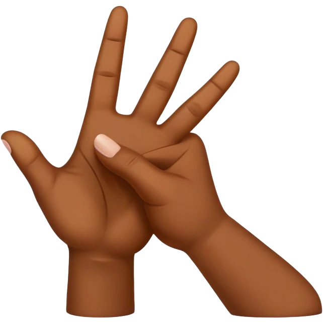 ASL alphabet emoji