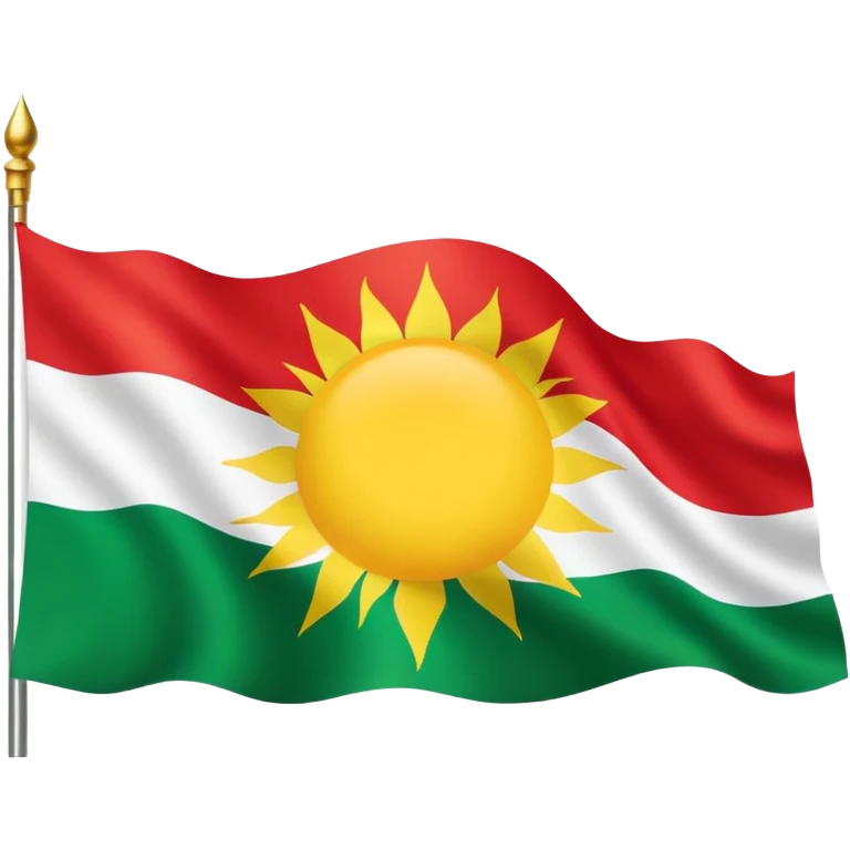 Kurdistan flag  emoji